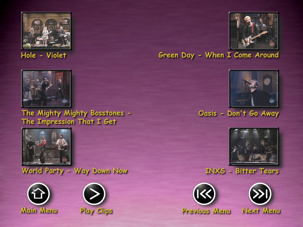 Music Volumes1 Menu 2